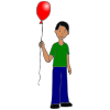 The+boy+has+a+balloon.+The+balloon+belongs+to+___ Picture