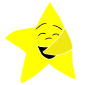 Laughing Star Stencil