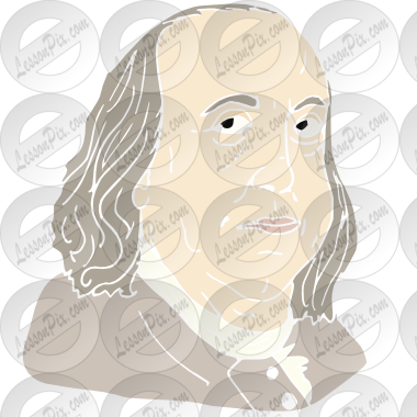Benjamin Franklin Stencil