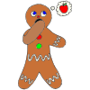 Hungry Gingerbread Man Picture