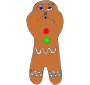 Shy Gingerbread Man Picture