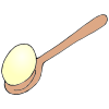 Egg on Spoon Picture