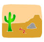 Desert Stencil
