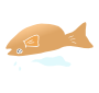 Dead Fish Stencil