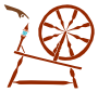 Spinning Wheel Stencil