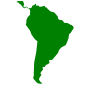 South America Stencil