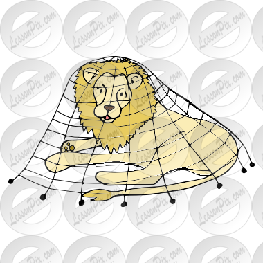 Trapped Lion Picture