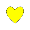 Yellow Heart Picture