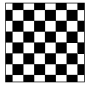 Checkerboard Outline