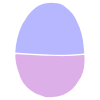 This+Egg+is+blue+on+top+and+purple+on+the+bottom Stencil