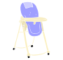High Chair Stencil