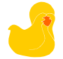 Shy Duck Stencil