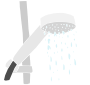 Shower Head Stencil