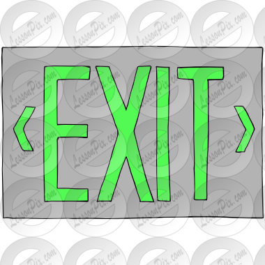 Exit Sign Picture