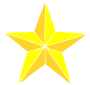 Texas Star Stencil