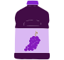 Grape Juice Stencil