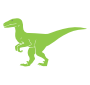 Velociraptor Stencil