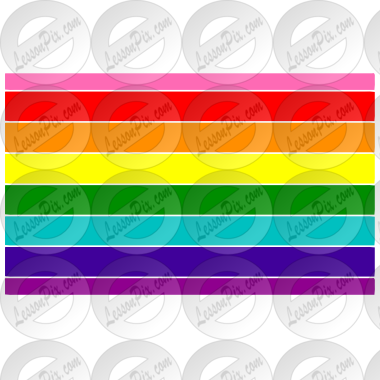 Gilbert Baker Pride Flag Stencil