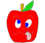 Silly Apple Picture