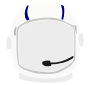 Space Helmet Stencil
