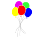 Balloons Stencil
