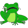 Sad Frog Picture