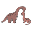 Mama+and+Baby+Dinosaur Picture