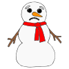 Sad Snowman Picture