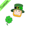 Pat+is+happy.+He+found+a+lucky+clover. Picture