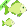Big+green+fish+-+Small+green+fish Picture