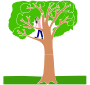 Climb a Tree Stencil