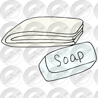 Soap and Washcloth Picture