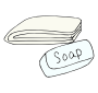 Soap and Washcloth Picture