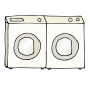 Washer and Dryer Picture