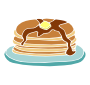 Pancakes Stencil