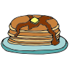Eat+the+pancakes+with+syrup_ Picture