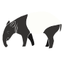 Tapir Stencil