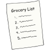 Grocery List Picture