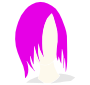 Purple Hair Stencil