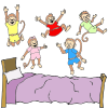 5+little+monkeys+jumping+on+the+bed Picture