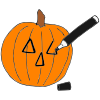 Draw Pumpkin Face Picture