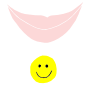 Happy Mouth Stencil