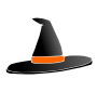Witch Hat Stencil