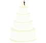 Wedding Cake Stencil