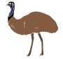Emu Stencil