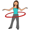 She_s+playing+hoola+hoop Picture