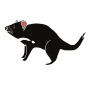 Tasmanian devil Stencil