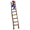 The+boy+is+on+top+of+the+ladder. Picture