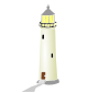 Lighthouse Stencil