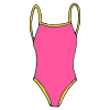 The+bathing+suit+is+pink. Picture